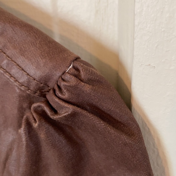 Omega brown zip up jacket small - donating soon - Picture 9 of 9